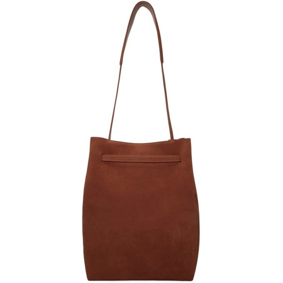 Mansur Gavriel suede drawstring hobo bag - Picture 4 of 14